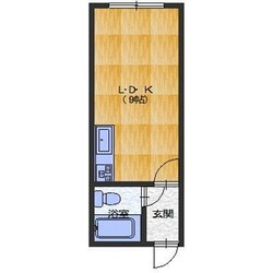 メゾンパティオ花園の物件間取画像